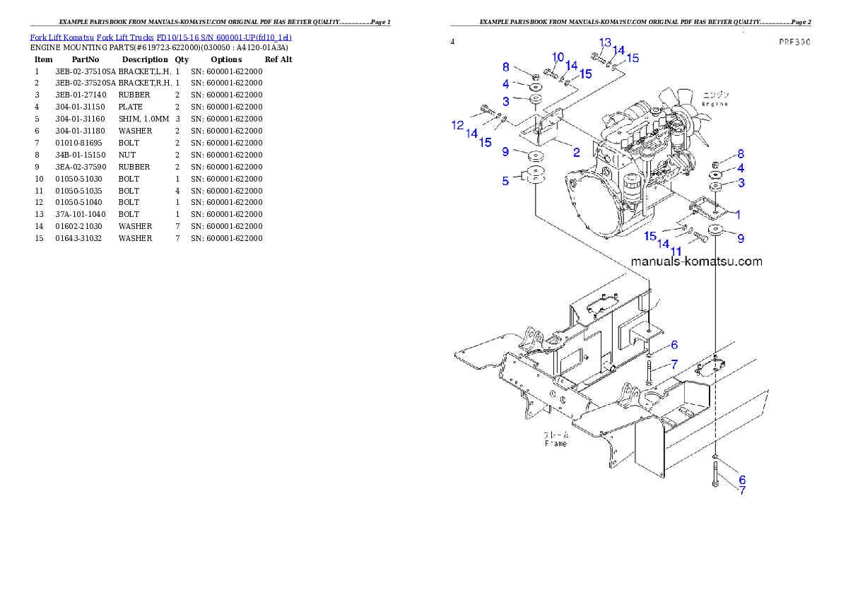 Protected: FD10L-15 S/N 250001-UP Partsbook