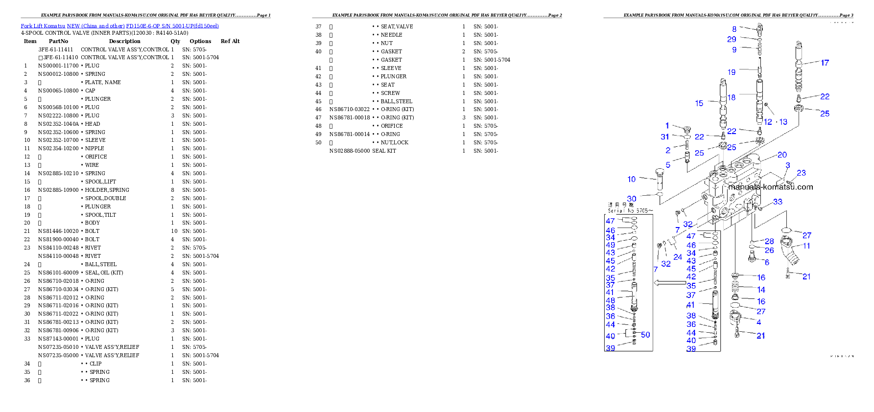 Protected: FD150E-6-OP S/N 5001-UP Partsbook