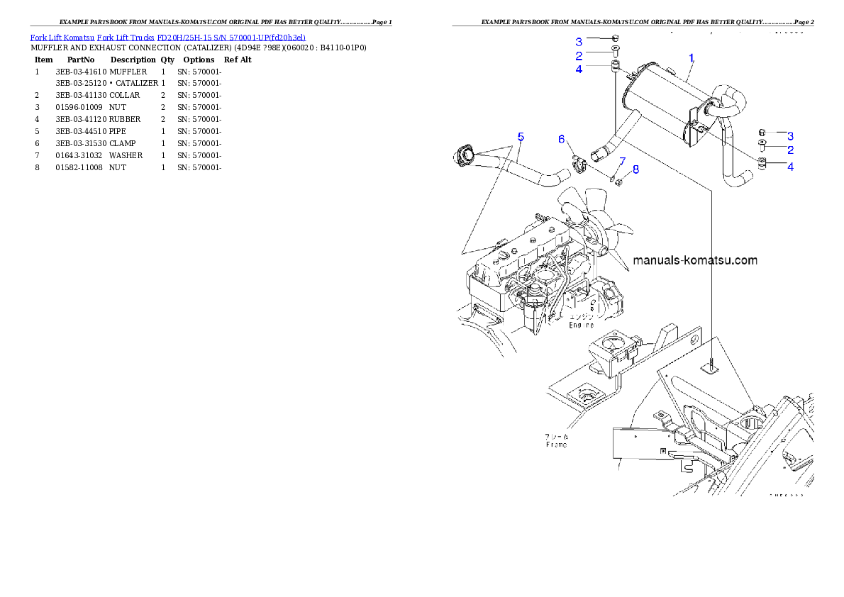 Protected: FD20H/25H-15 S/N 570001-UP Partsbook