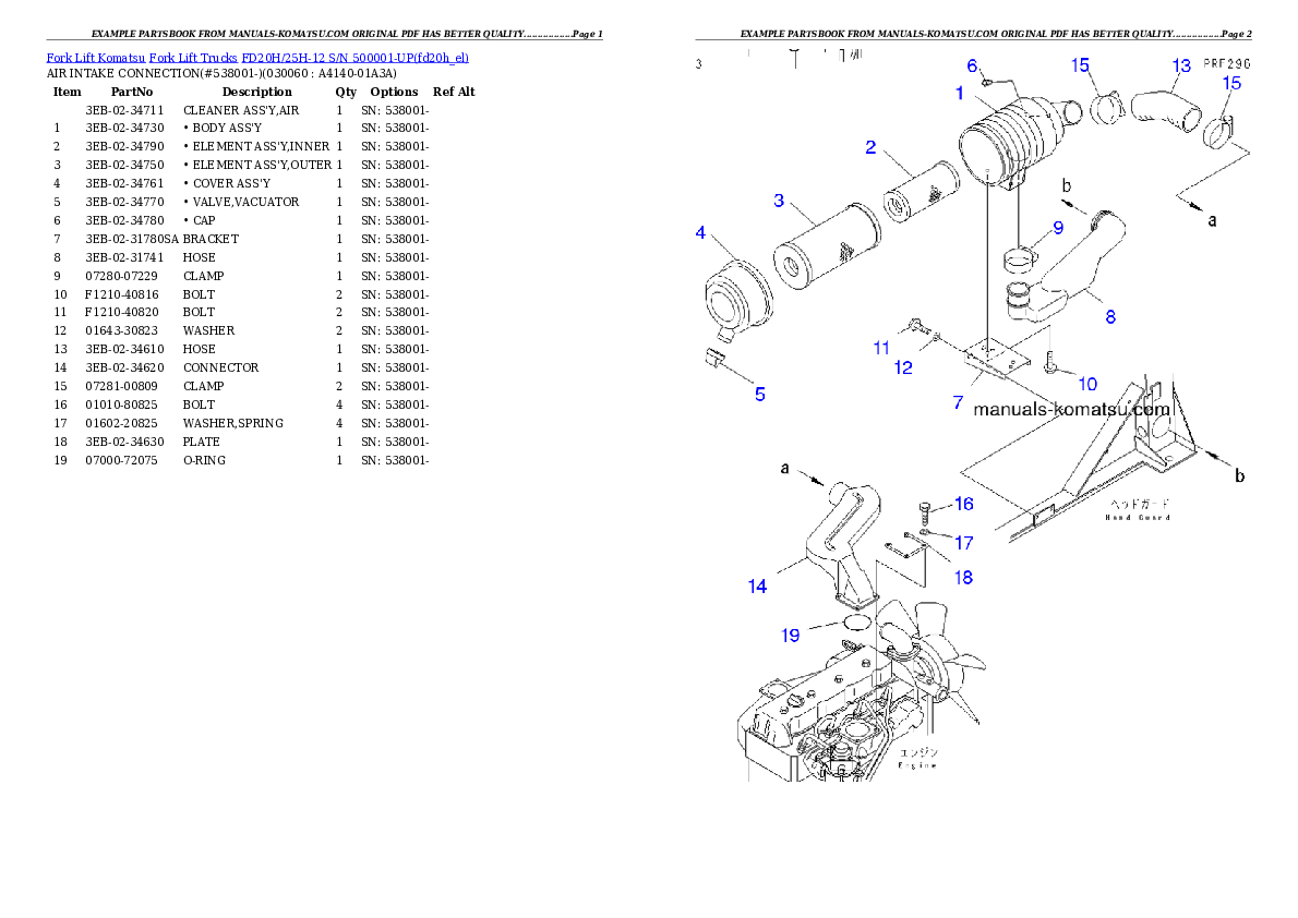 Protected: FD20H/25H-12 S/N 500001-UP Partsbook