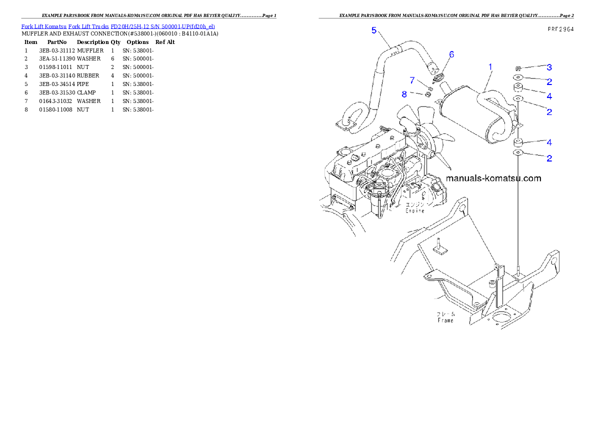 Protected: FD20H/25H-12 S/N 500001-UP Partsbook