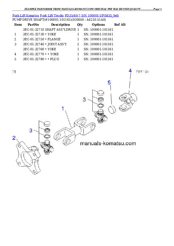 Protected: FD35/40-7 S/N 100001-UP Partsbook