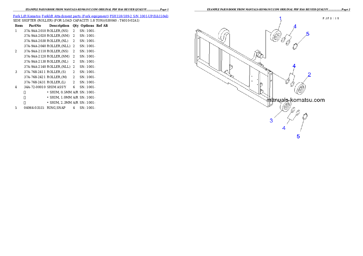 Protected: FSH159/189-2 S/N 1001-UP Partsbook