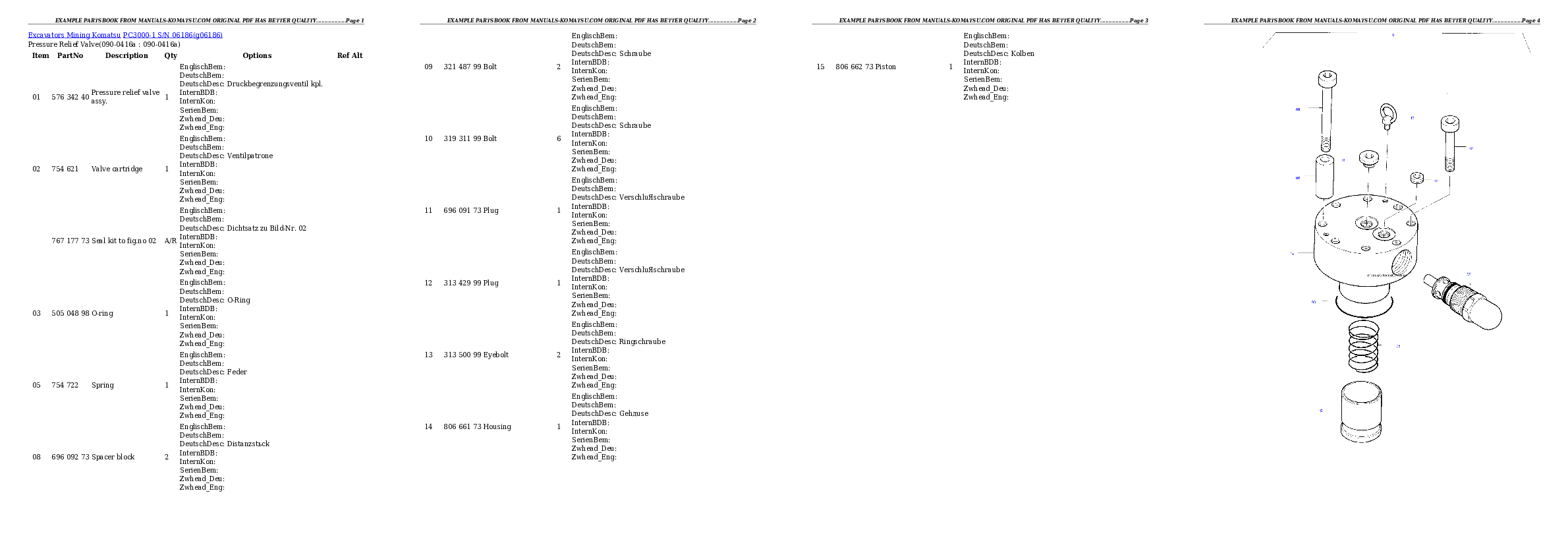 Protected: PC3000-1 S/N 06186 Partsbook