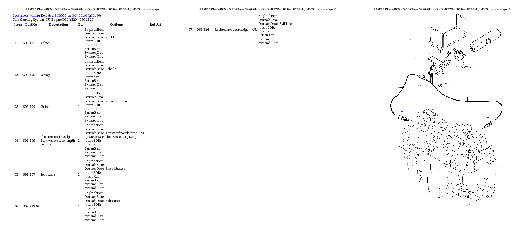 Protected: PC3000-1A S/N 06196 Partsbook