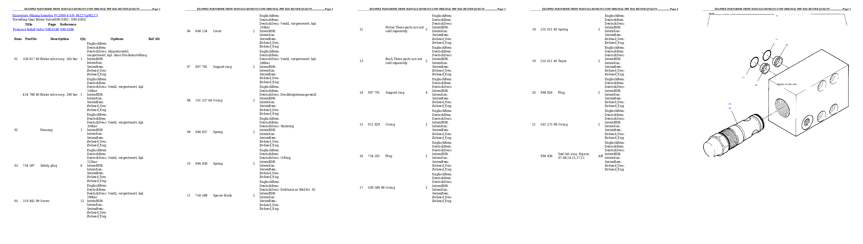 Protected: PC3000-6 S/N 06227 Partsbook