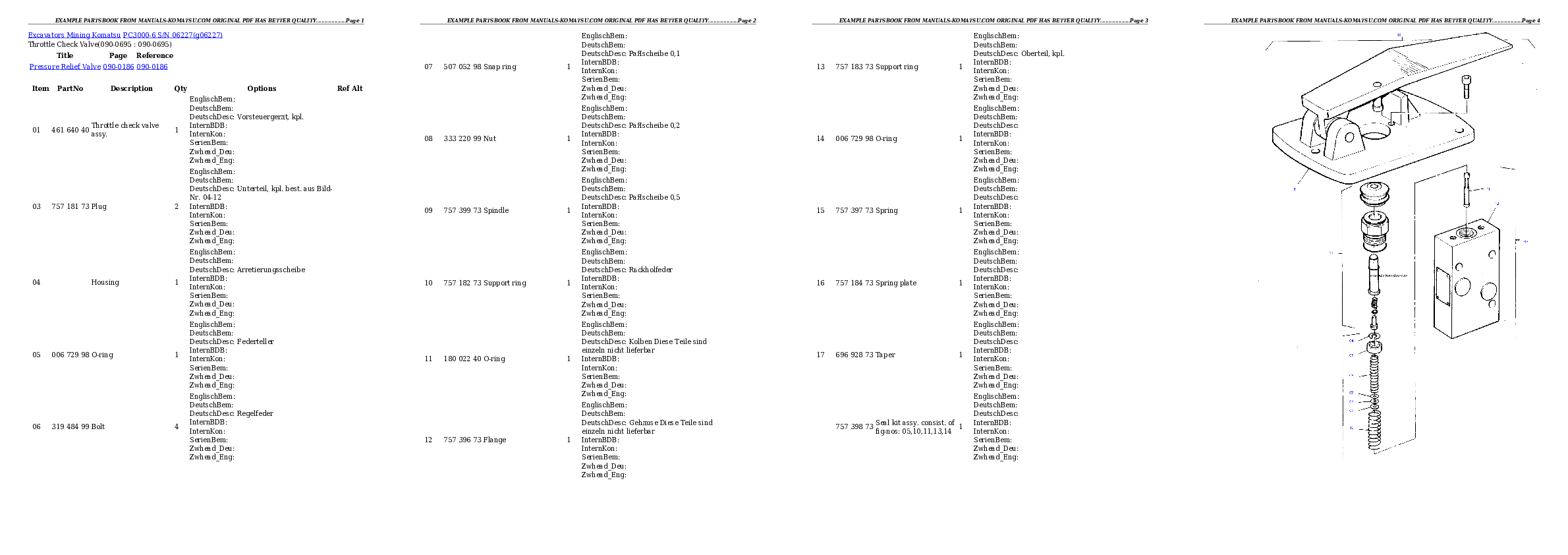 Protected: PC3000-6 S/N 06227 Partsbook