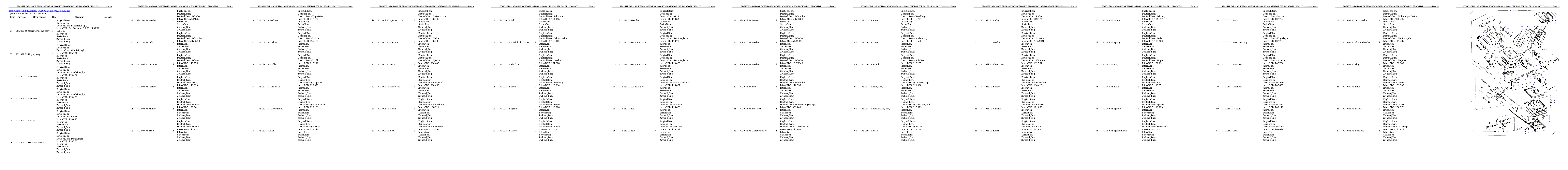 Protected: PC3000-1A S/N 06233 Partsbook