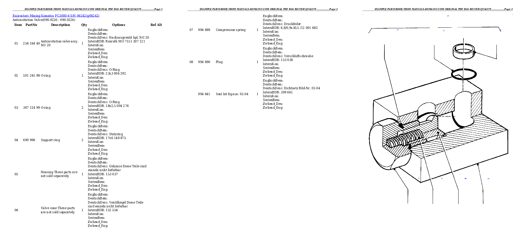 Protected: PC3000-6 S/N 06242 Partsbook