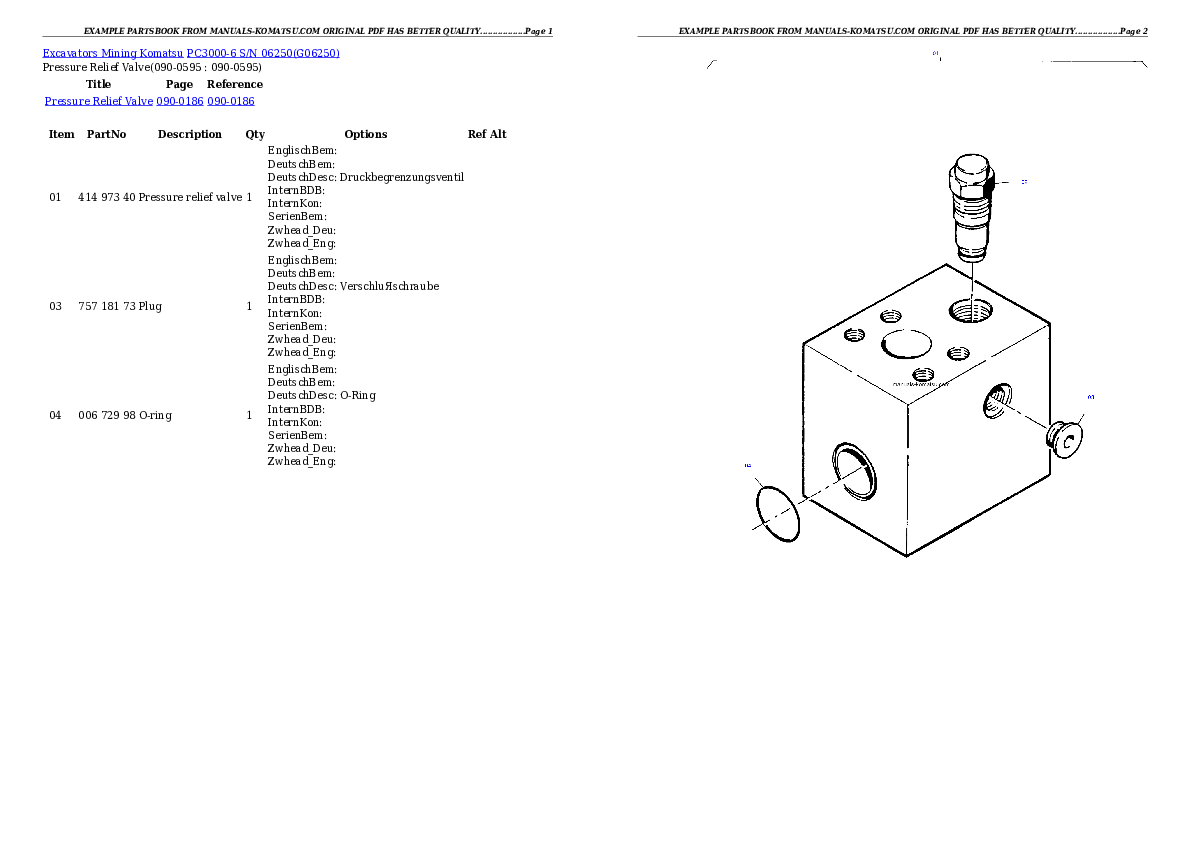 Protected: PC3000-6 S/N 06250 Partsbook