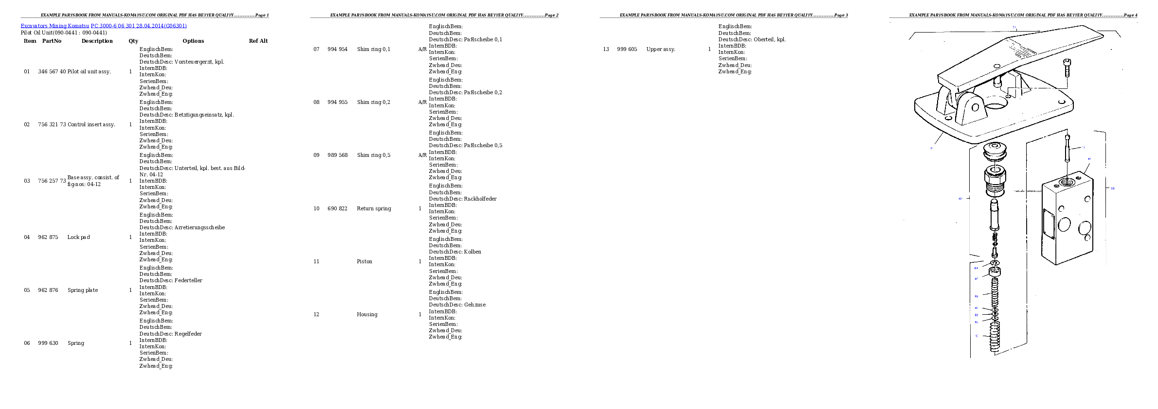 Protected: PC 3000-6 06 301 28.04.2014 Partsbook