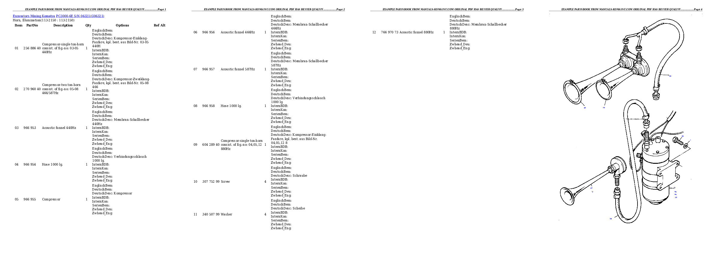 Protected: PC3000-6E S/N 06321 Partsbook