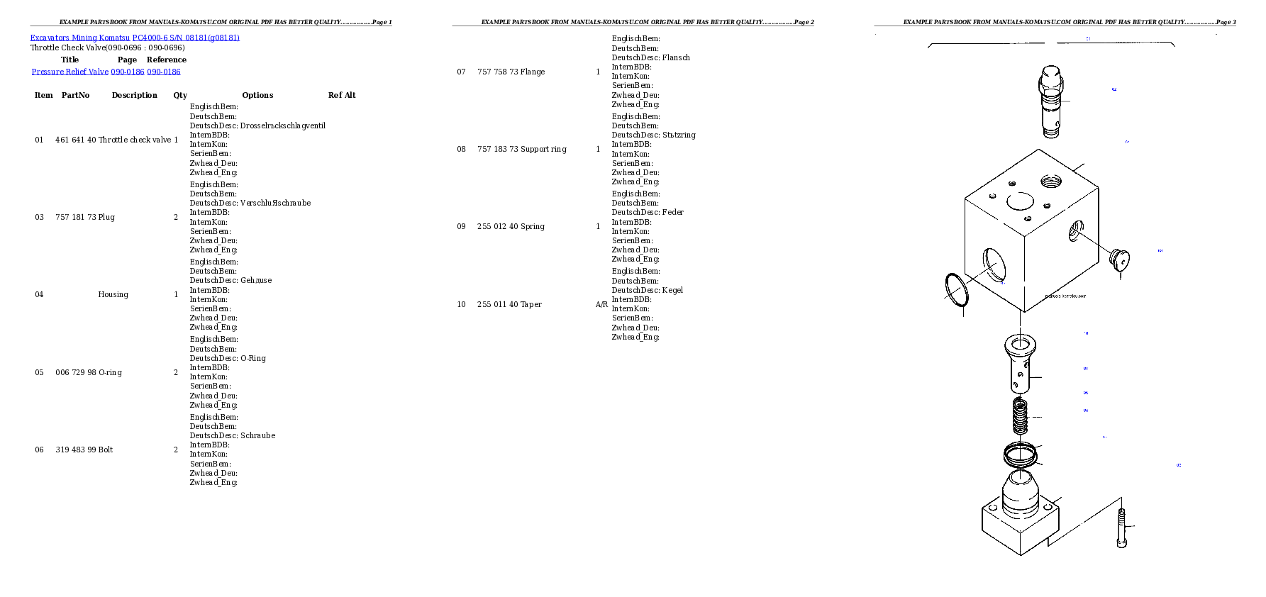 Protected: PC4000-6 S/N 08181 Partsbook