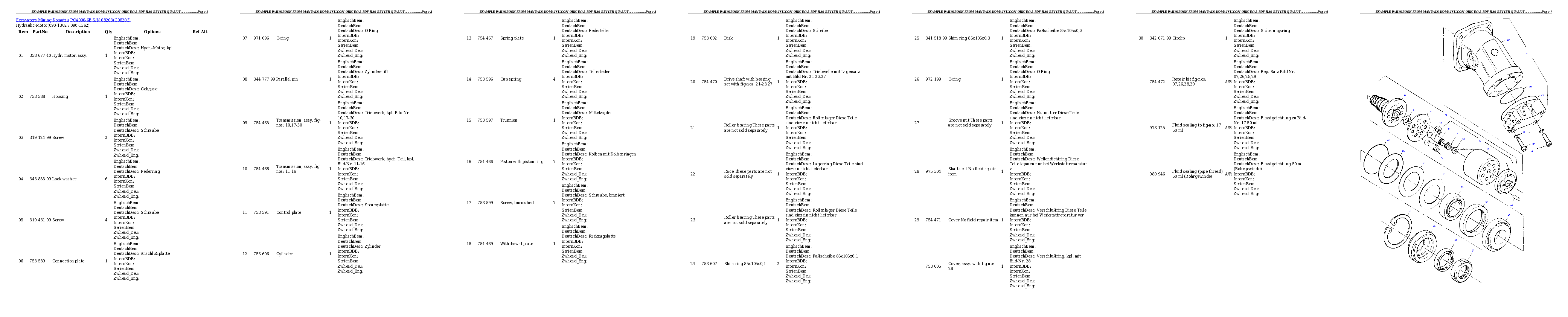 Protected: PC4000-6E S/N 08203 Partsbook