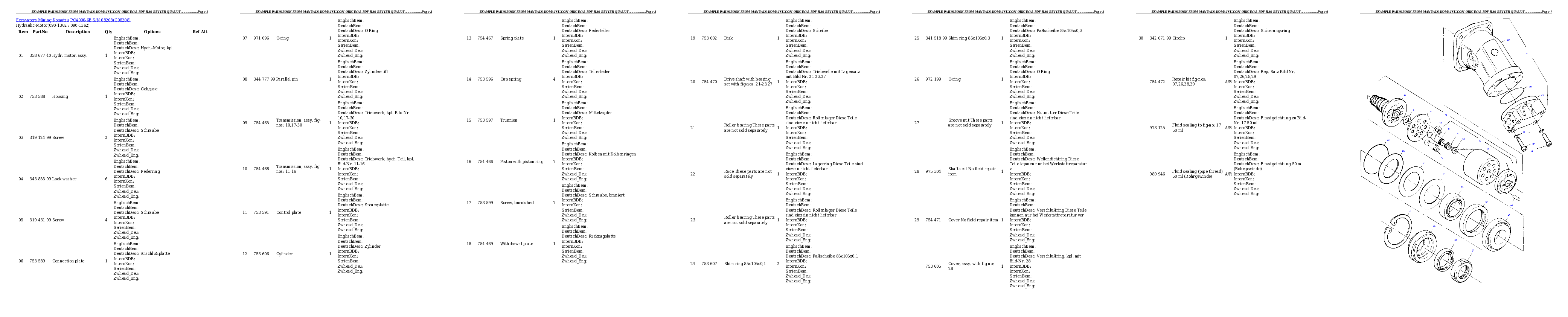 Protected: PC4000-6E S/N 08208 Partsbook
