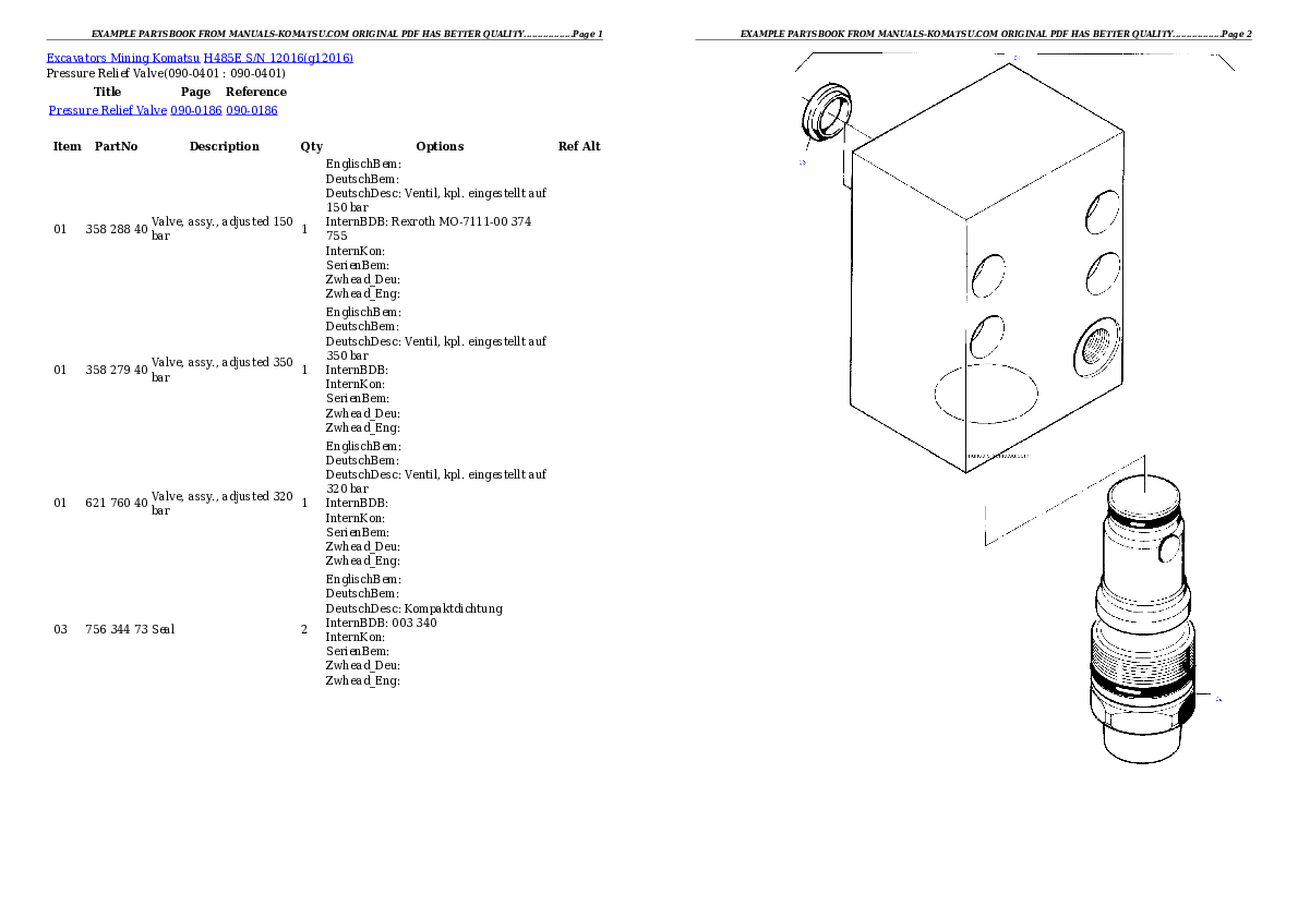 Protected: H485E S/N 12016 Partsbook