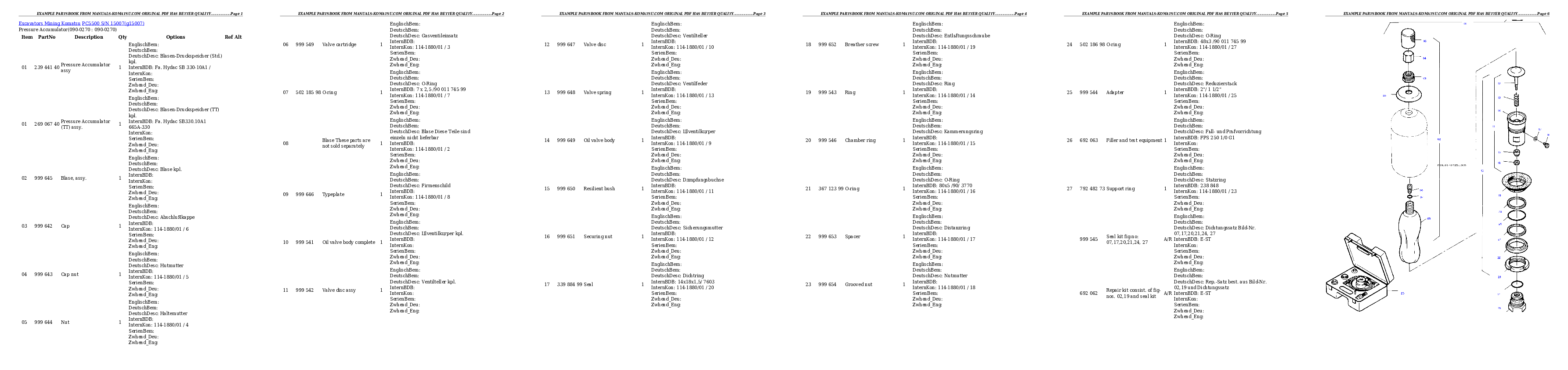 Protected: PC5500 S/N 15007 Partsbook