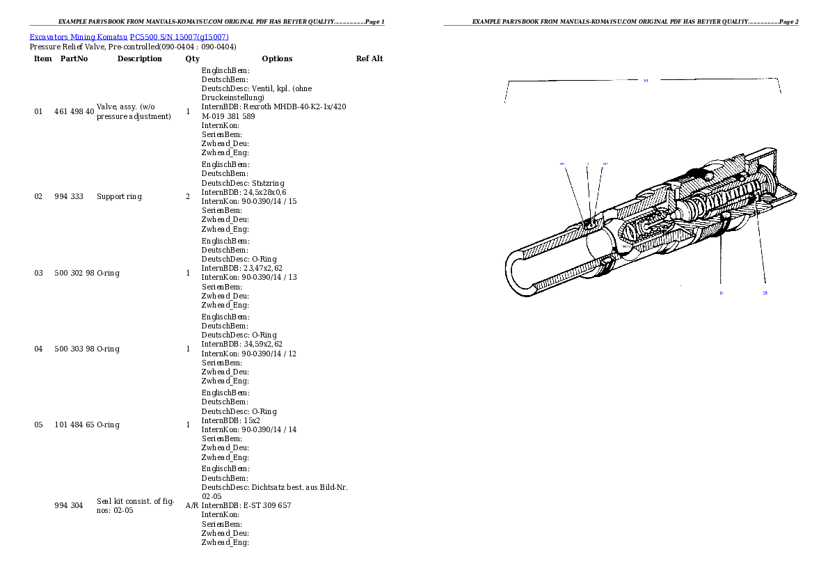 Protected: PC5500 S/N 15007 Partsbook