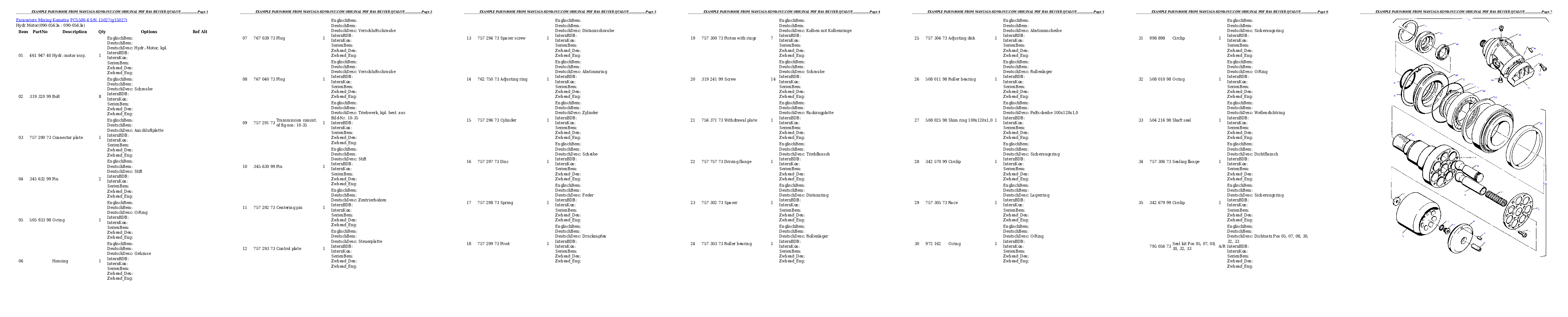 Protected: PC5500-6 S/N 15027 Partsbook