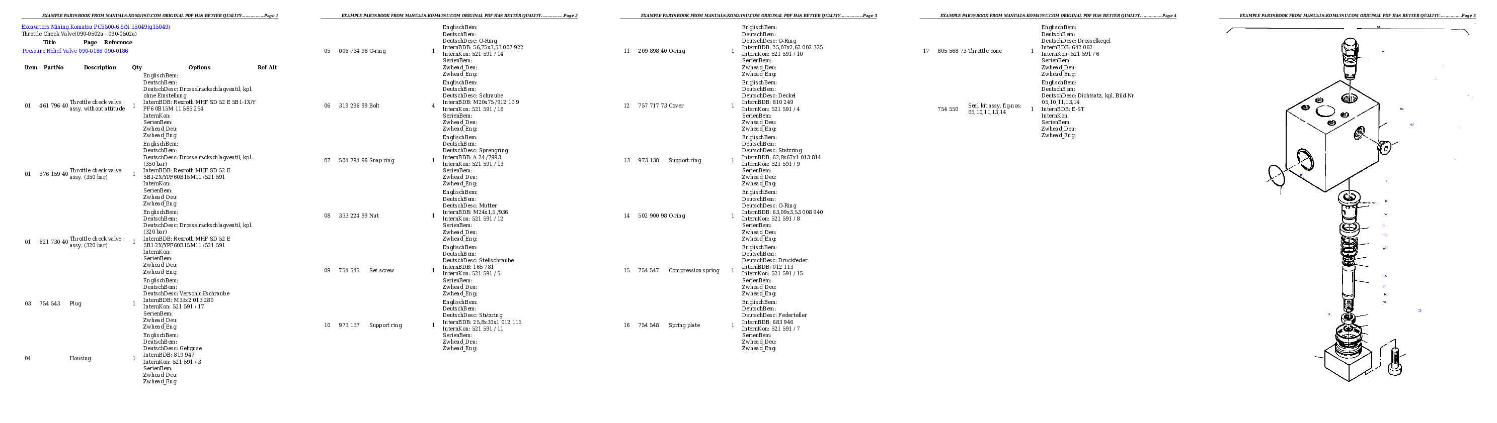 Protected: PC5500-6 S/N 15049 Partsbook