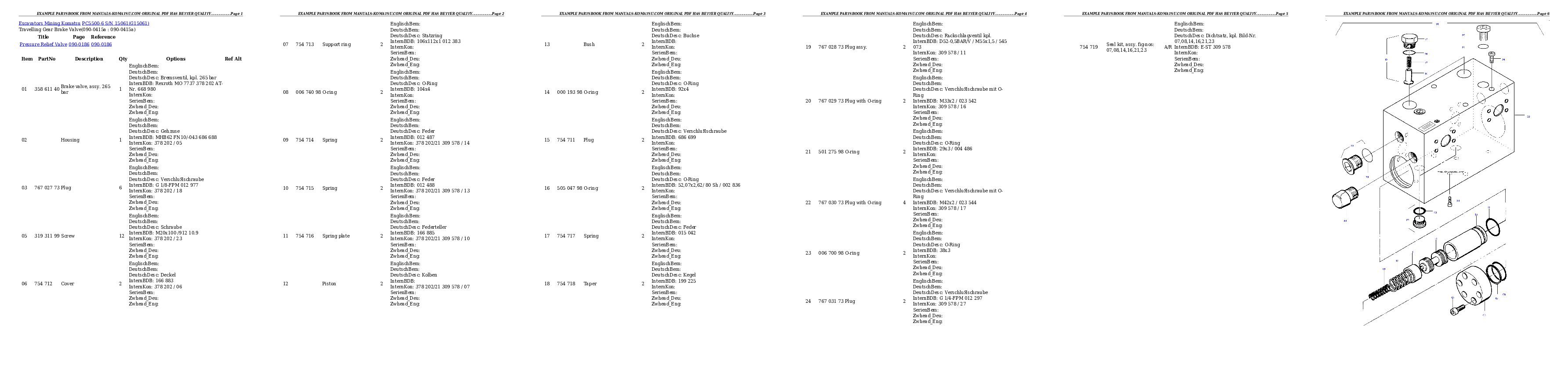 Protected: PC5500-6 S/N 15061 Partsbook