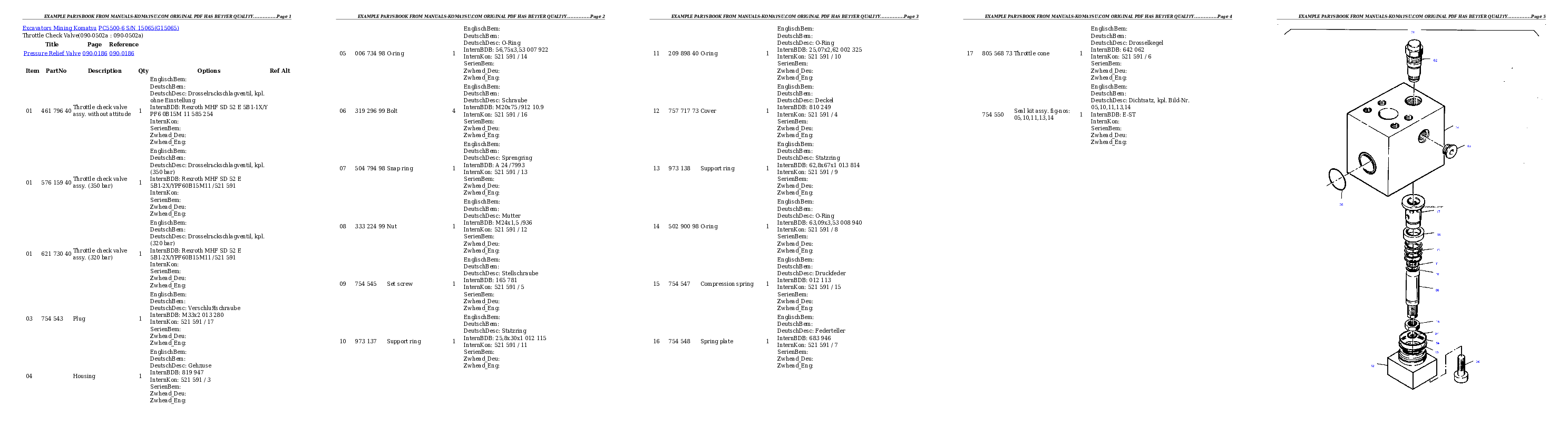 Protected: PC5500-6 S/N 15065 Partsbook