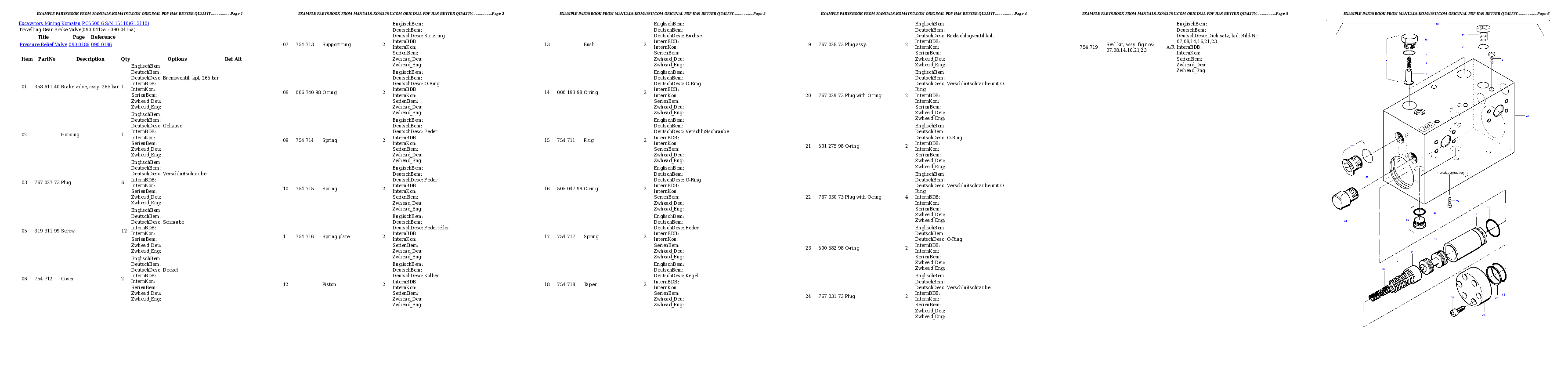 Protected: PC5500-6 S/N 15110 Partsbook