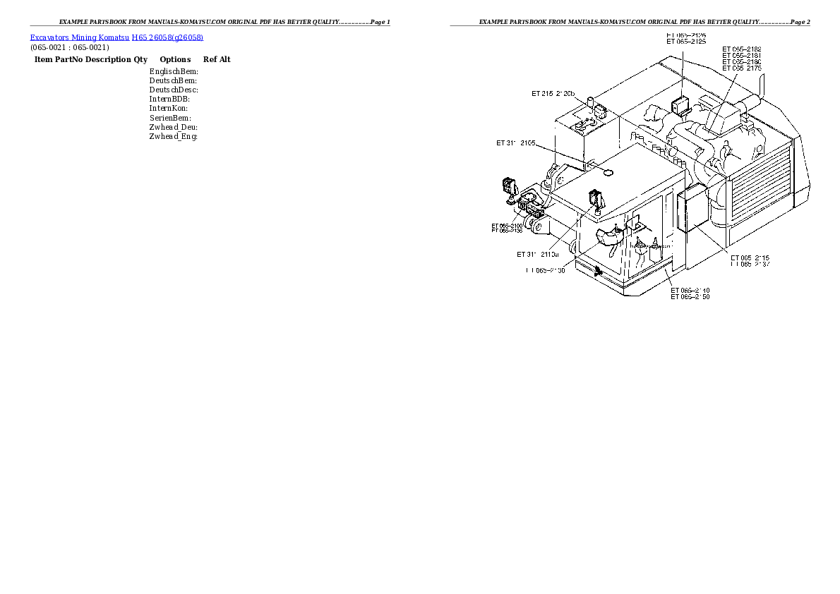 Protected: H65 26058 Partsbook