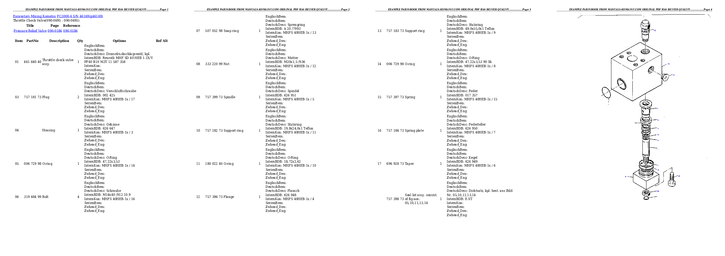 Protected: PC3000-6 S/N 46169 Partsbook