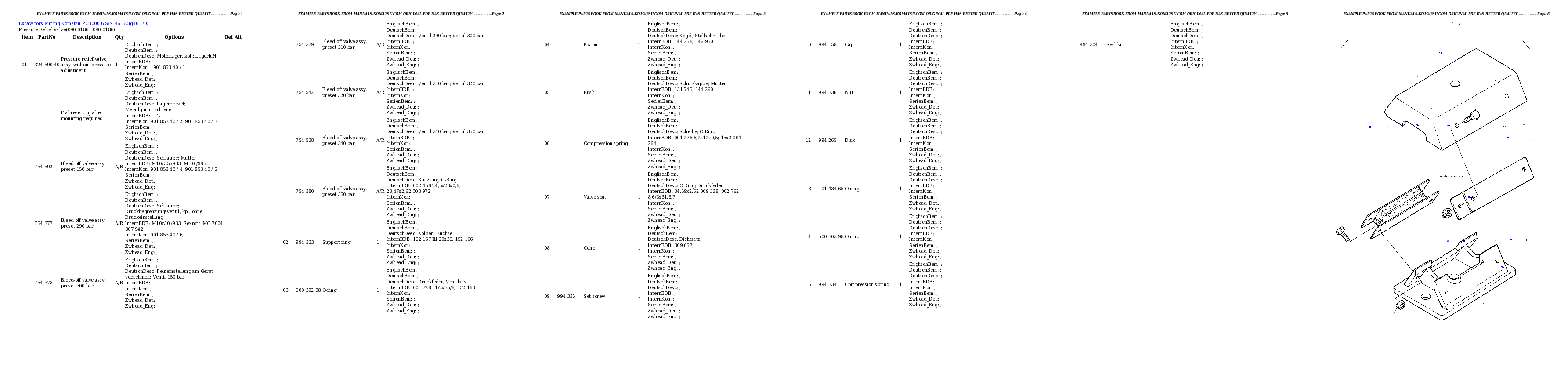 Protected: PC3000-6 S/N 46170 Partsbook