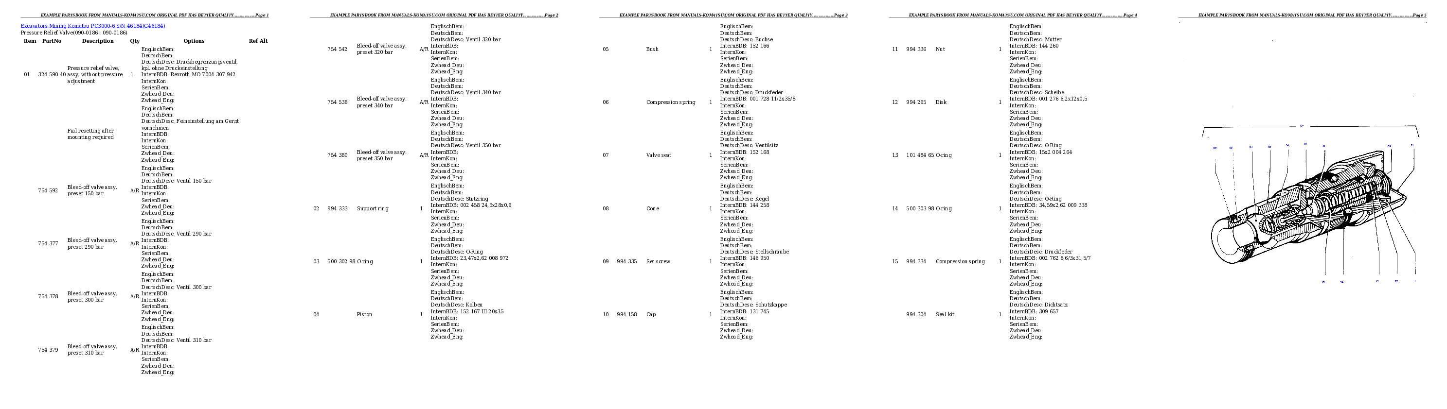 Protected: PC3000-6 S/N 46184 Partsbook