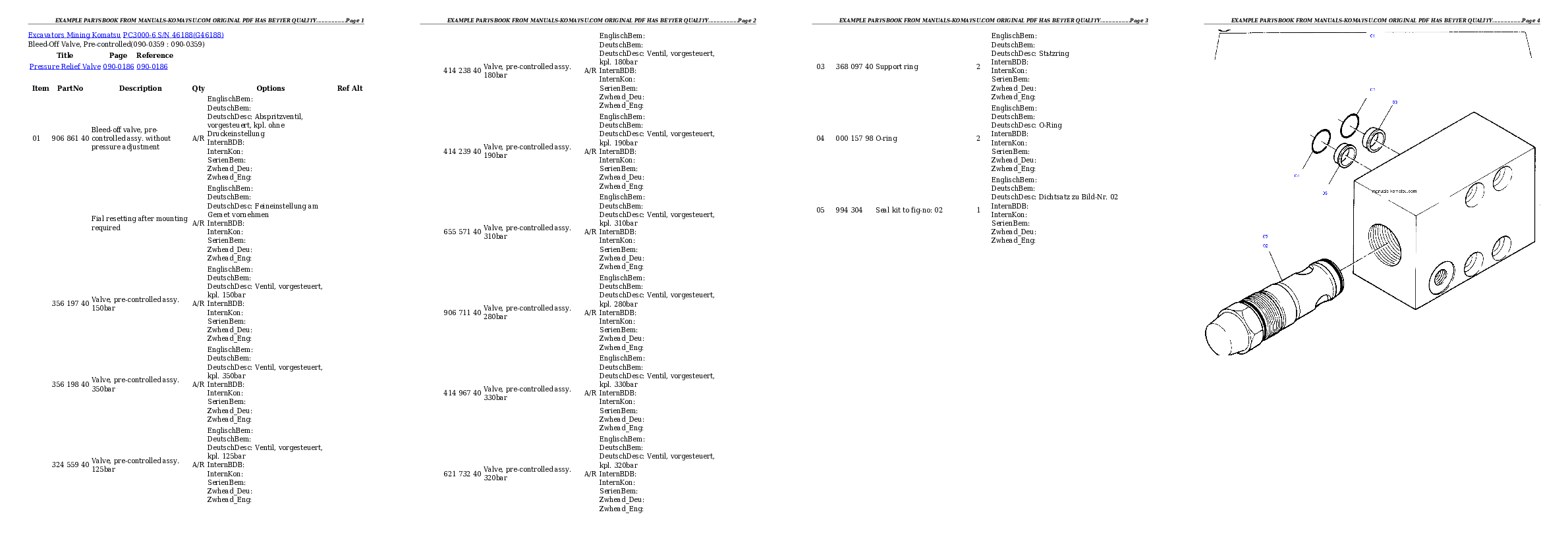 Protected: PC3000-6 S/N 46188 Partsbook