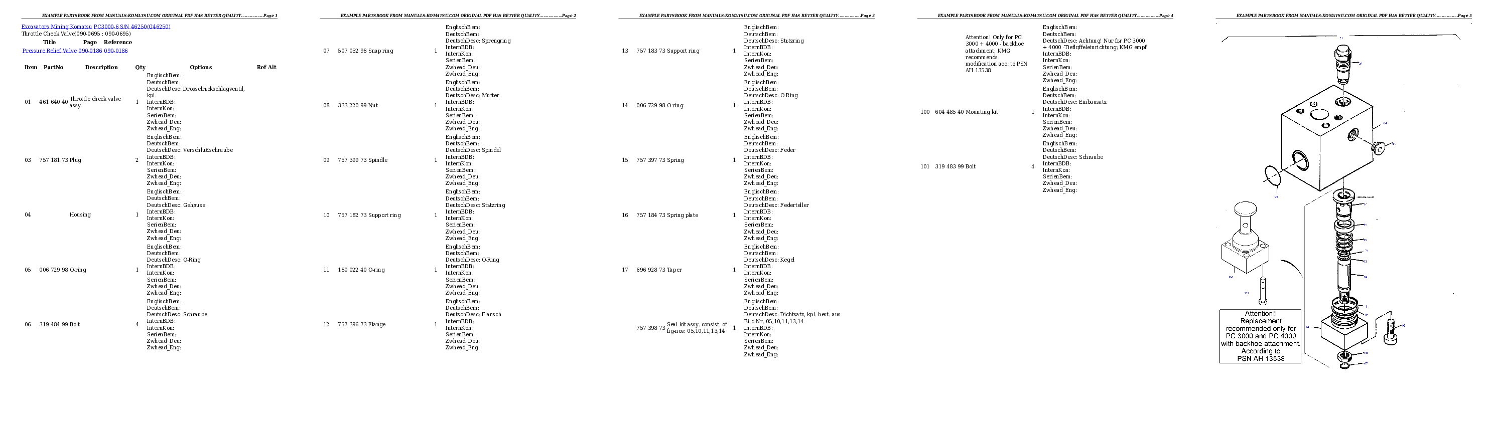 Protected: PC3000-6 S/N 46250 Partsbook