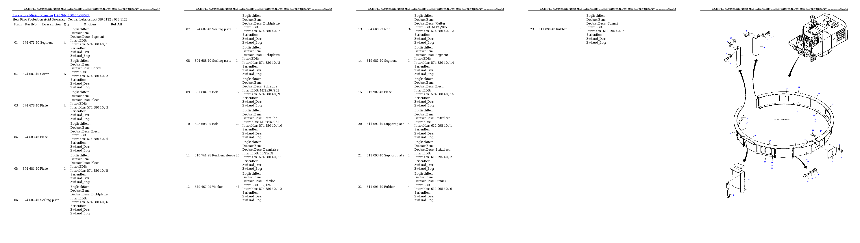 Protected: H95 S/N 86043 Partsbook