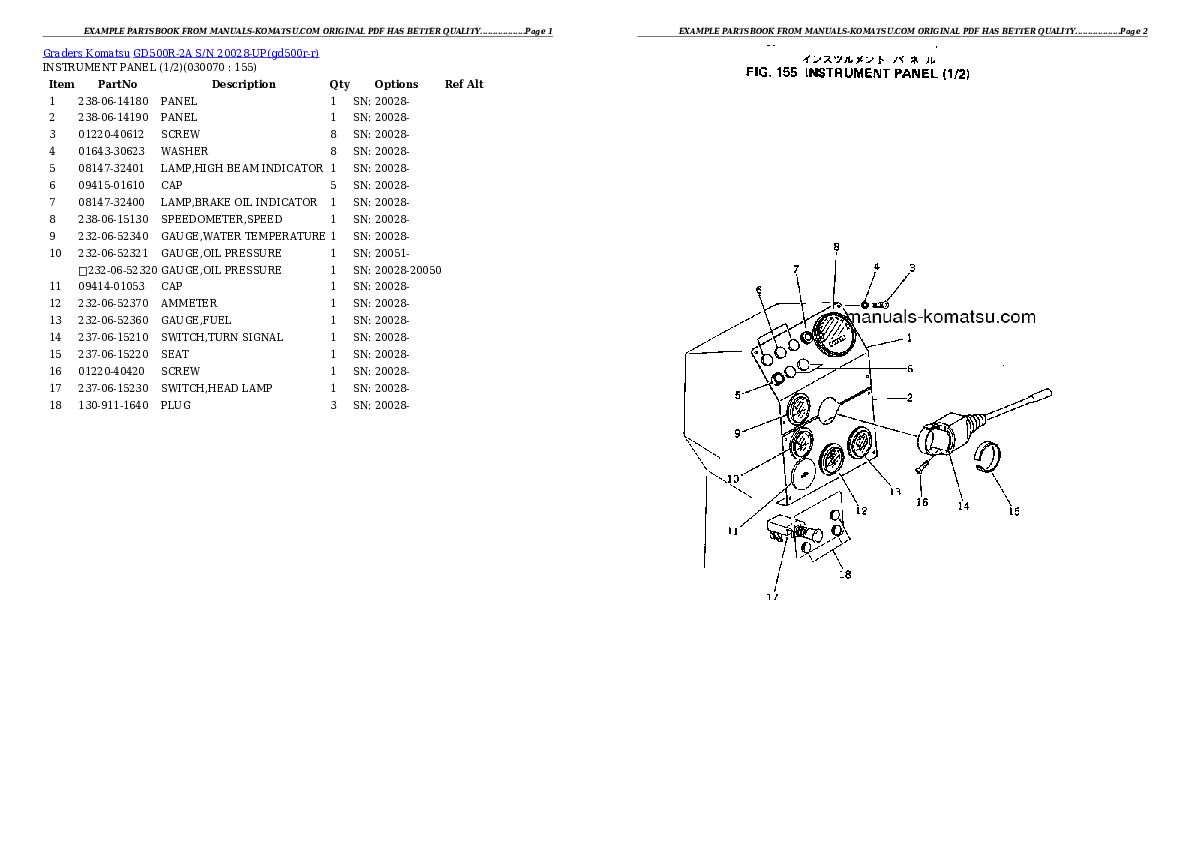 Protected: GD500R-2A S/N 20028-UP Partsbook