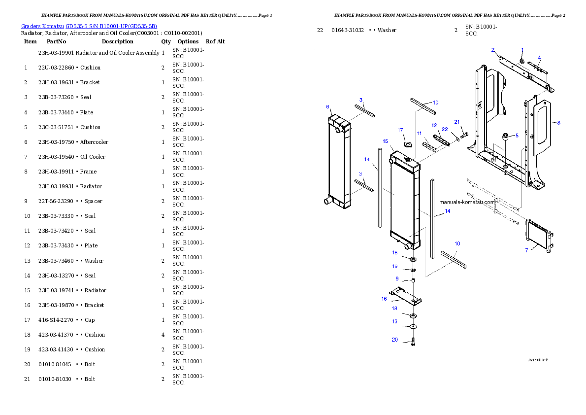 Protected: GD535-5 S/N B10001-UP Partsbook