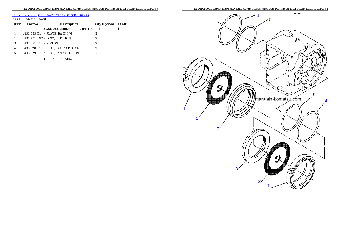 Protected: GD650A-2 S/N 202001 Partsbook