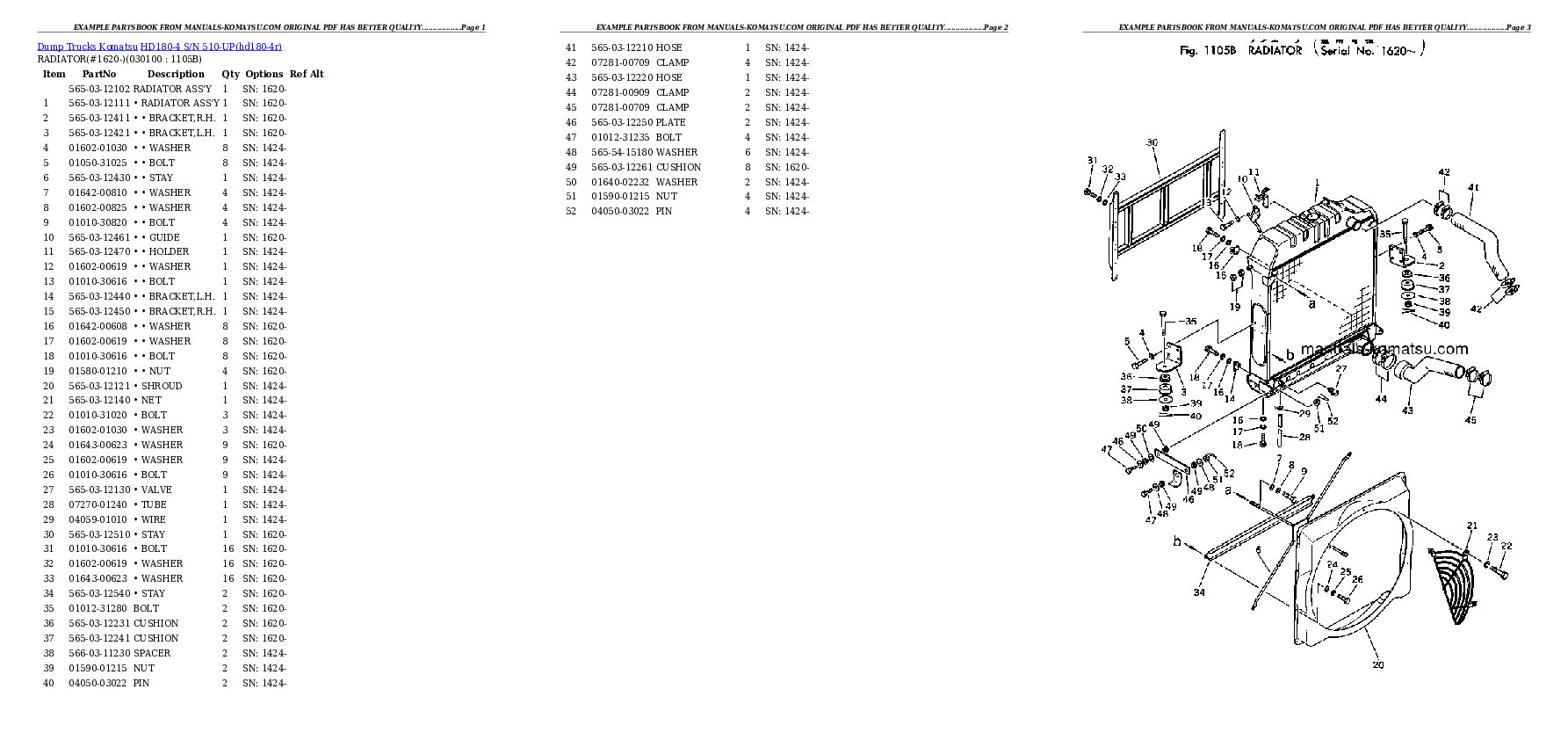 Protected: HD180-4 S/N 510-UP Partsbook