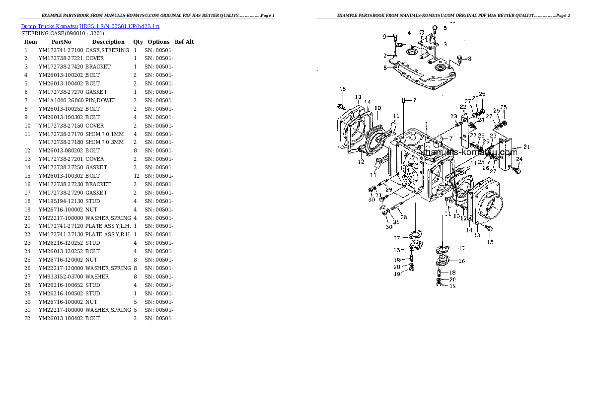 Protected: HD25-1 S/N 00501-UP Partsbook