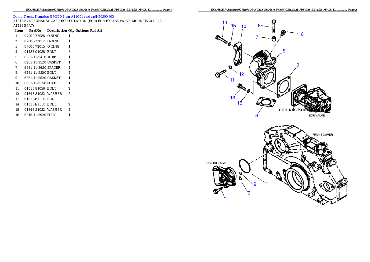 Protected: HM300-2 s/n A11001 and up Partsbook