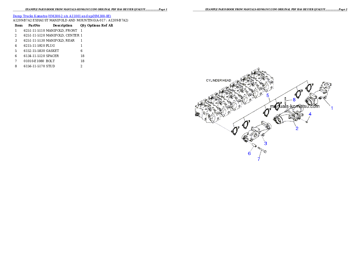 Protected: HM300-2 s/n A11001 and up Partsbook