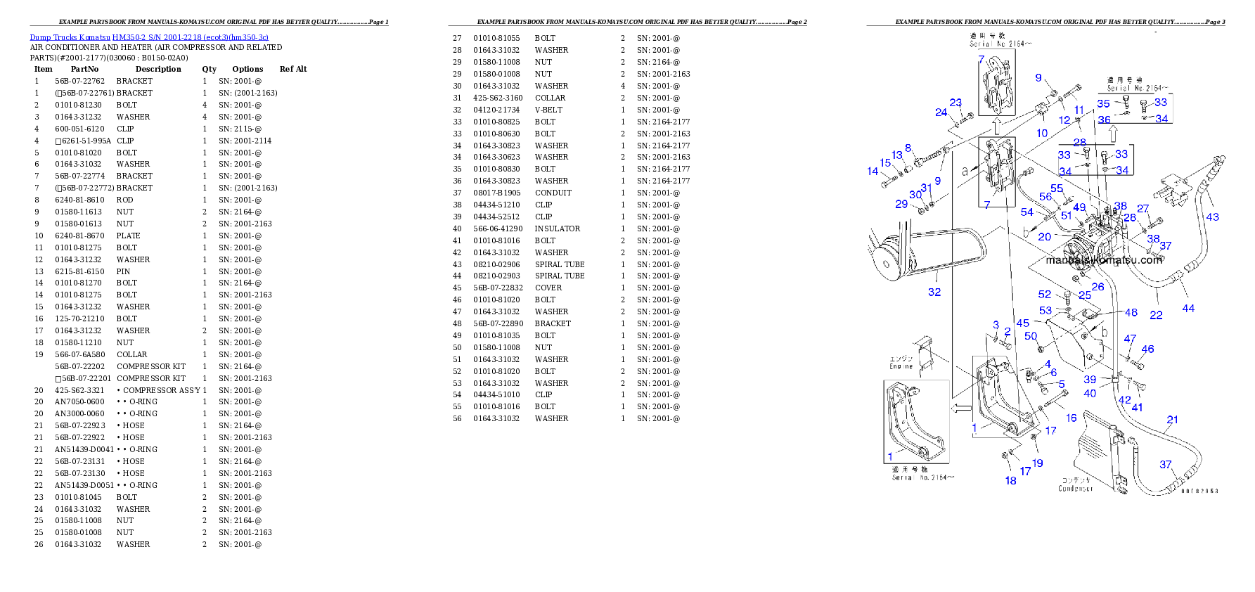 Protected: HM350-2 S/N 2001-2218 (ecot3) Partsbook