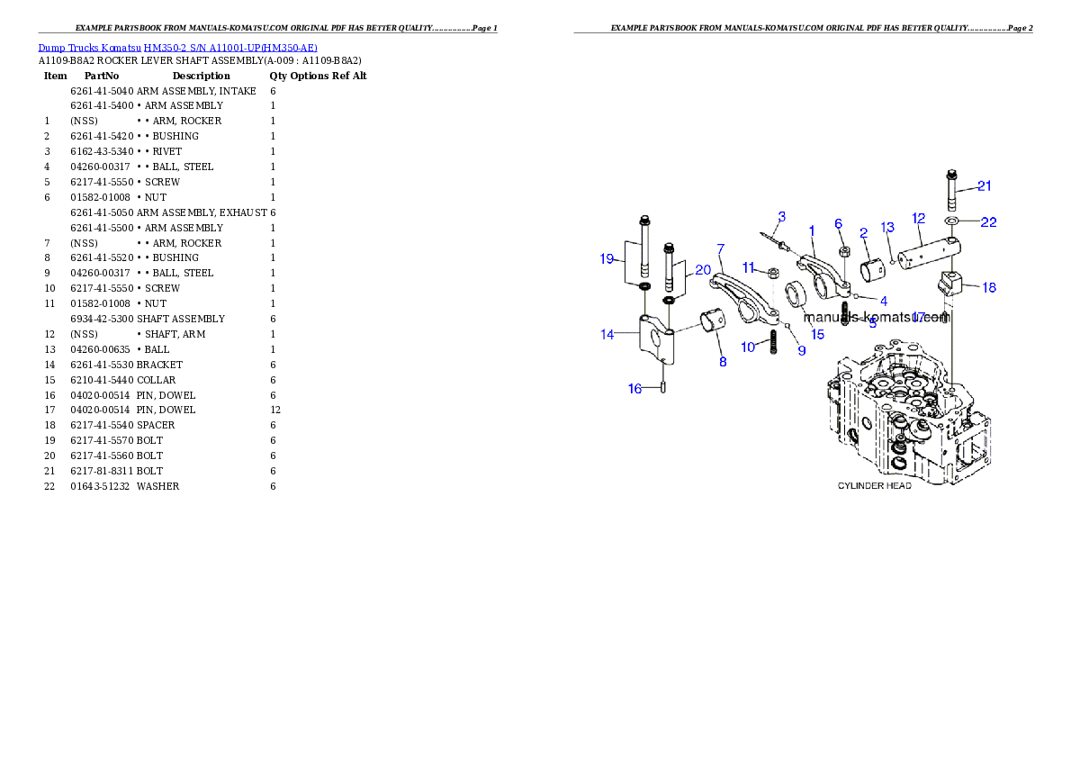 Protected: HM350-2 S/N A11001-UP Partsbook