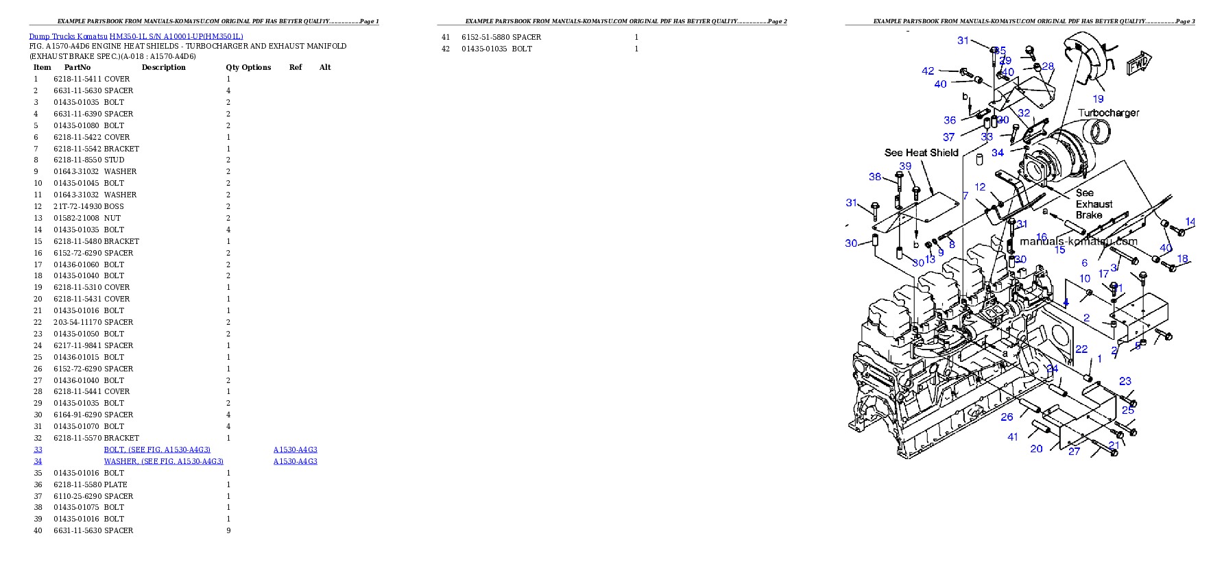Protected: HM350-1L S/N A10001-UP Partsbook