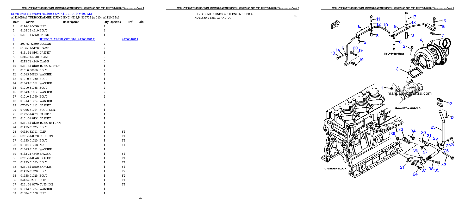Protected: HM400-2 S/N A11001-UP Partsbook