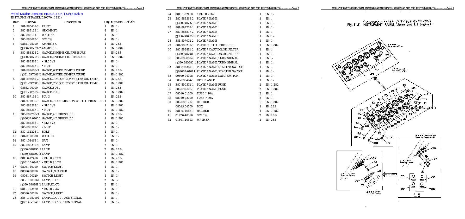 Protected: JH65CH-2 S/N 1-UP Partsbook