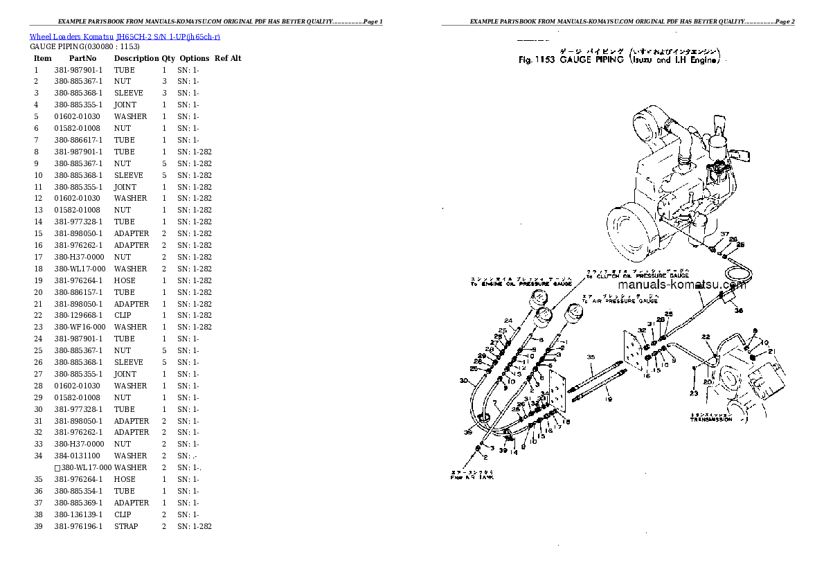 Protected: JH65CH-2 S/N 1-UP Partsbook