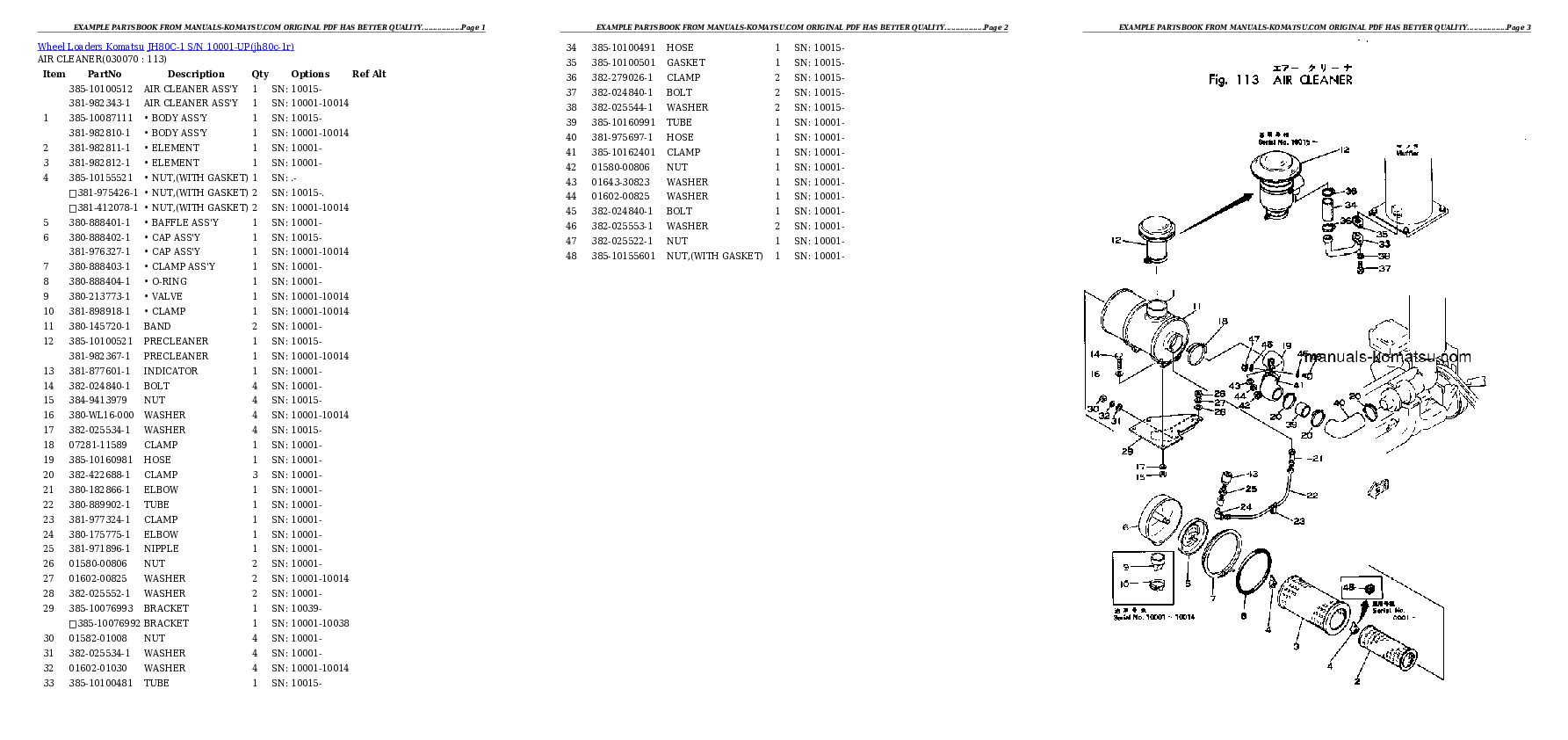 Protected: JH80C-1 S/N 10001-UP Partsbook