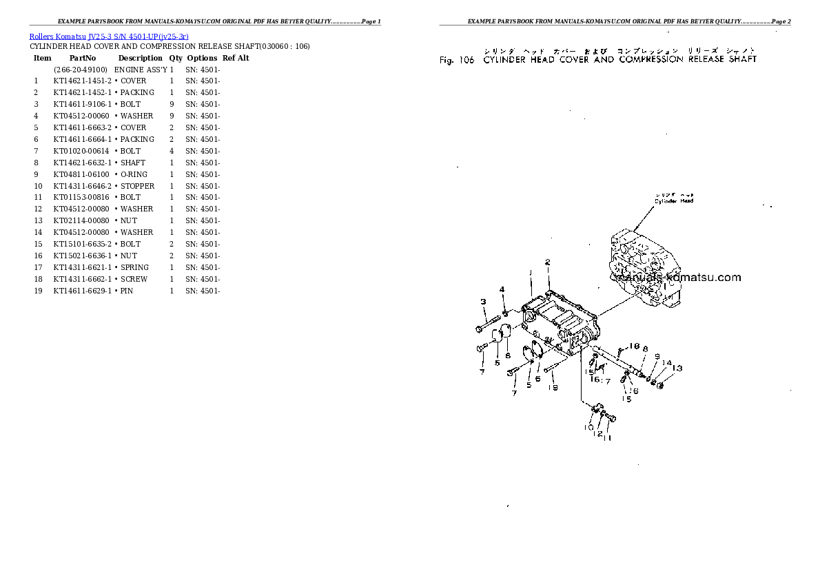 Protected: JV25-3 S/N 4501-UP Partsbook