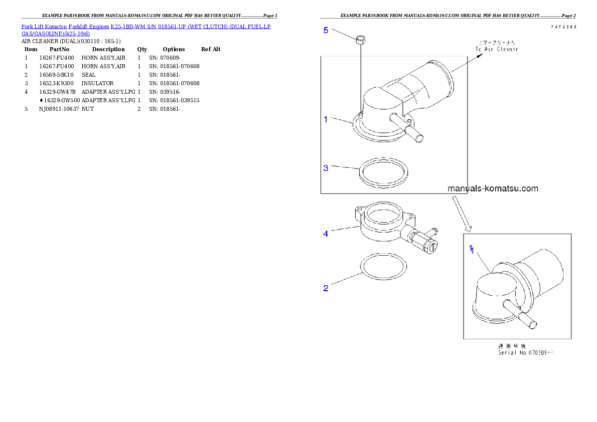 Protected: K25-1BD-WM S/N 018561-UP （ｳｪｯﾄｸﾗｯﾁ）（LPGﾍｲﾖｳ） Partsbook